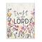 Stupell Industries Trust in the Lord Proverb Spring Watercolor Flowers Wall Plaque